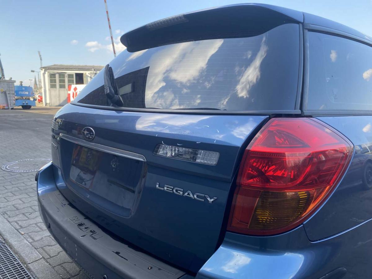 Subaru Legacy 4 original Heckklappe mit Heckscheibe 33A Atlantic Blue Kombi Bj.2005